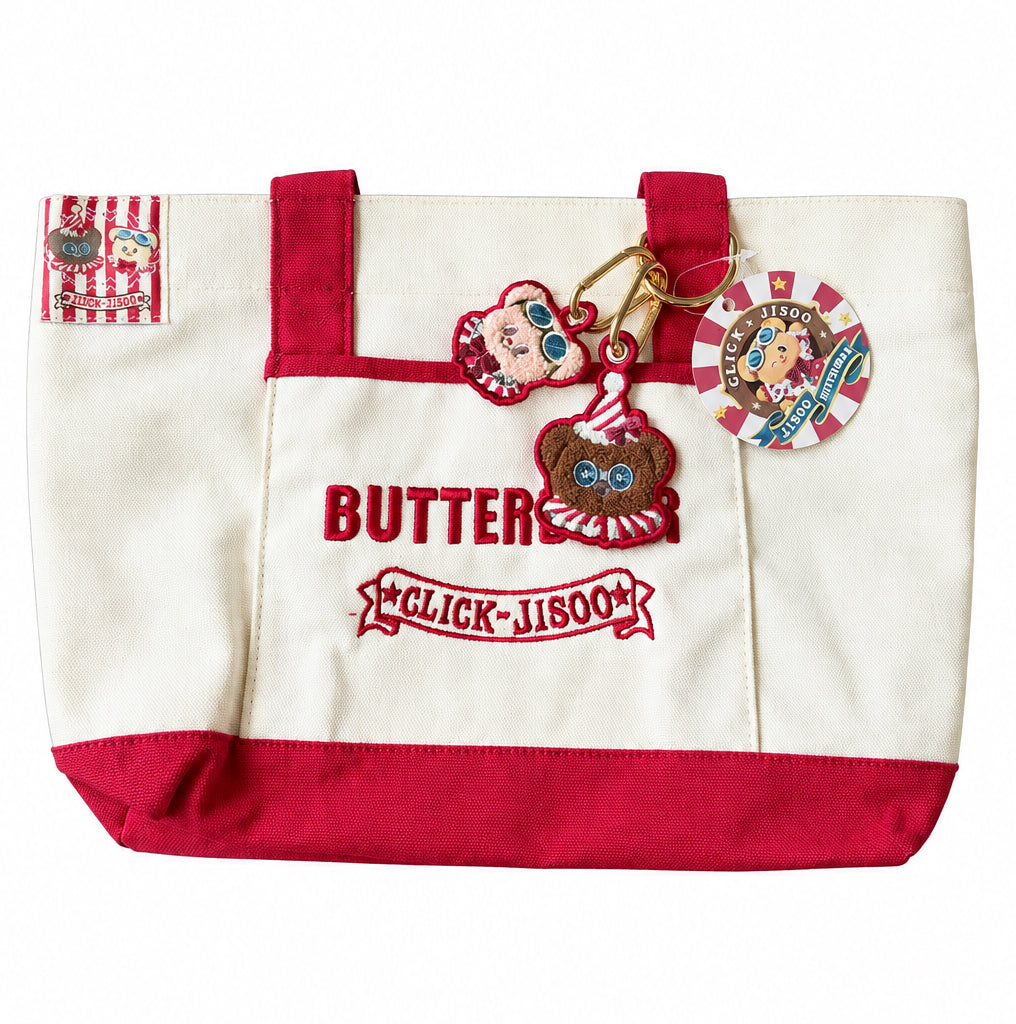 Instock Butterbear Click Jisoo Tote Bag