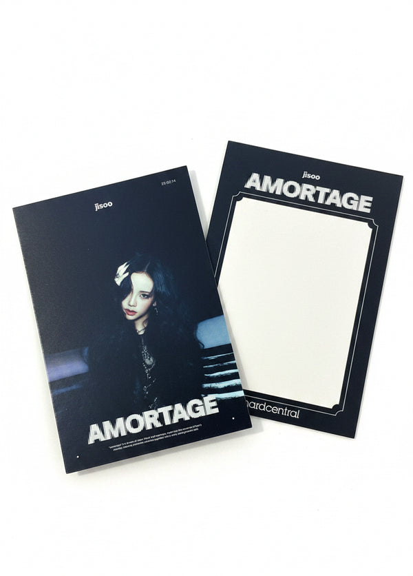 Jisoo Amortage Thailand Pop-Up Postcard 泰國快閃明信片