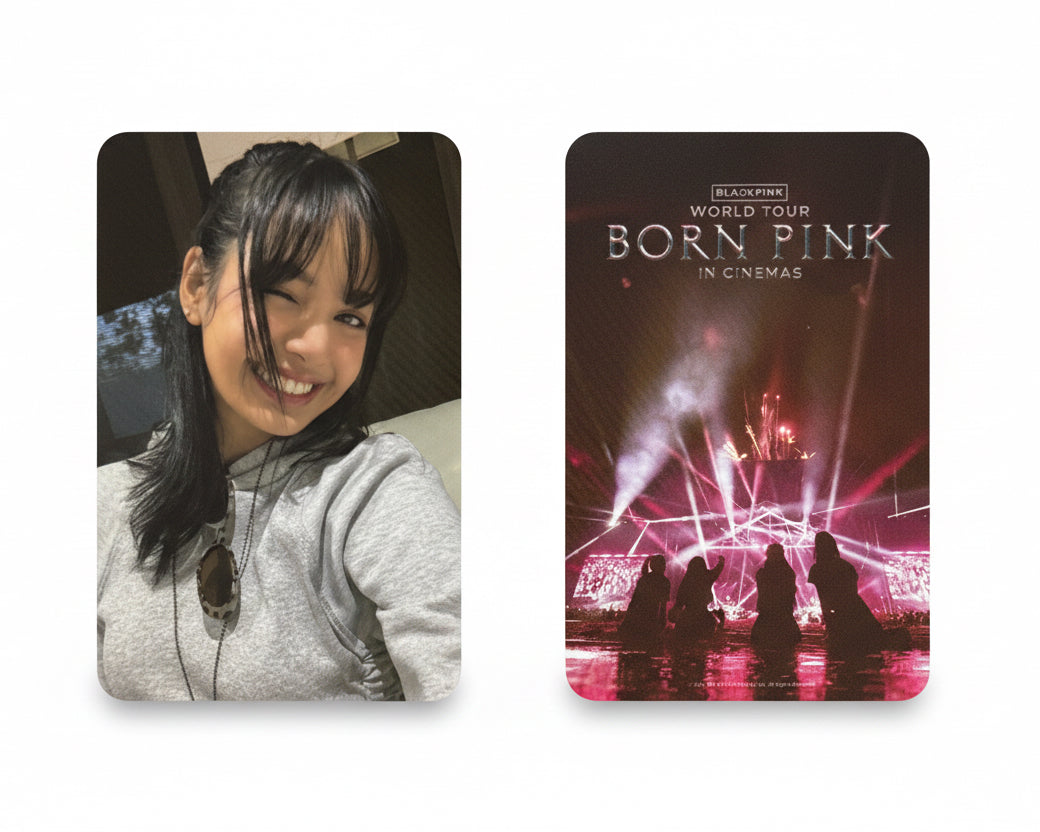 Blackpink Born Pink Movie Photo Card 電影小卡