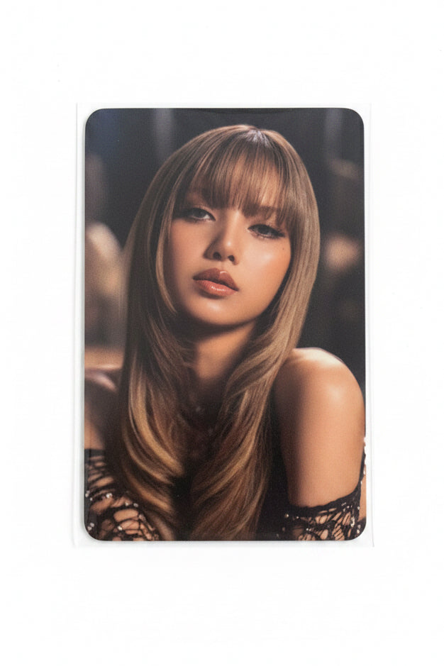 Lisa Korea Merch Photo card 首爾滿額小卡