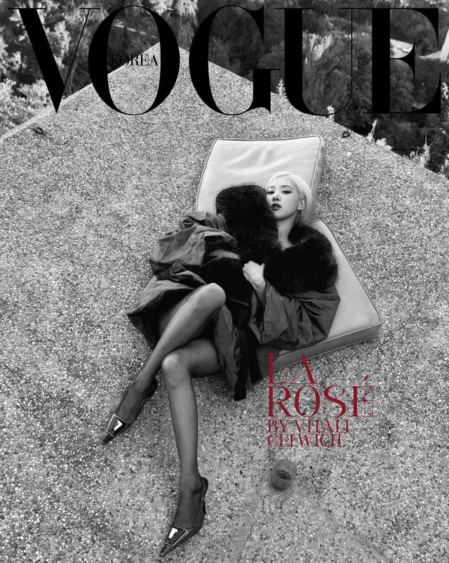 Pre Order Rosé VOGUE 2026.07 Korea Magazine 7月雜誌封面