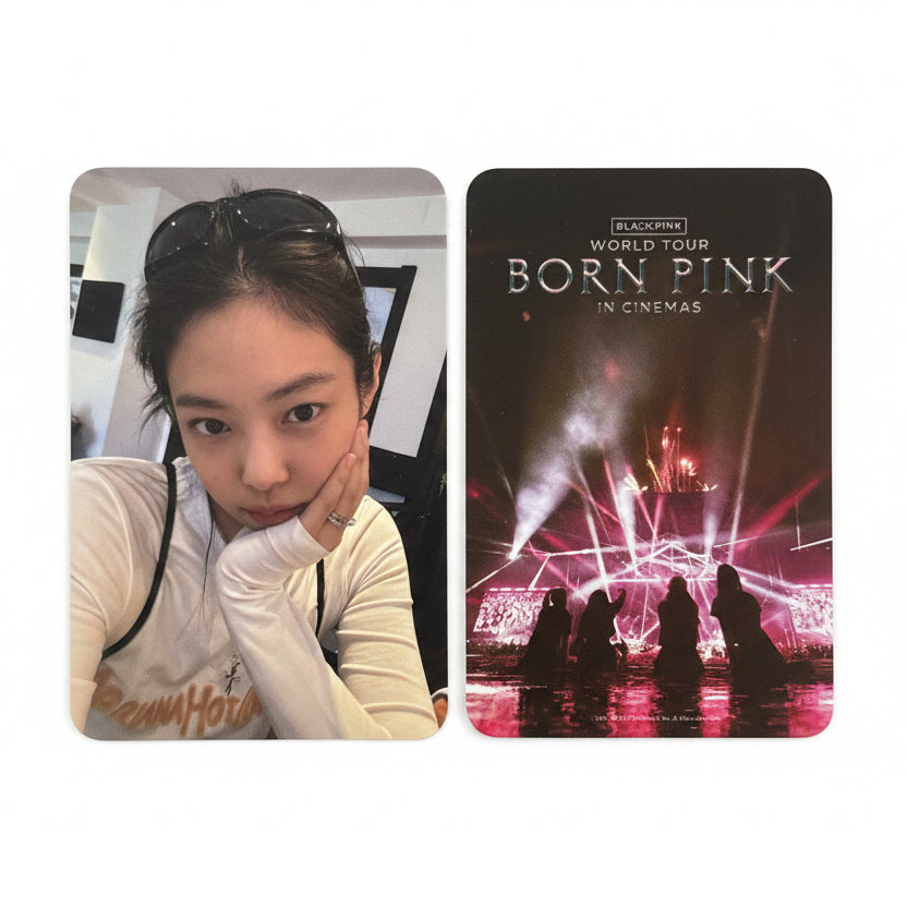 Jennie Born Pink Cinema Movie Photo Card 電影小卡