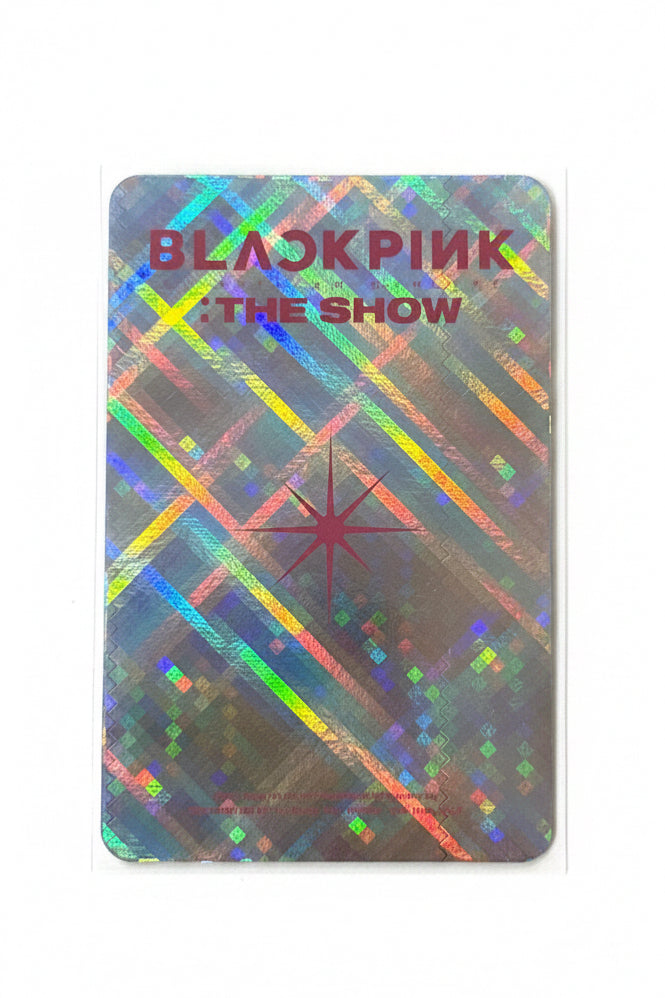 Blackpink The Show Jennie photo card 小卡