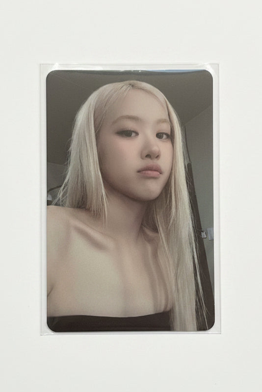 Rosé Rosie YG Fan sign Photo Card 簽售小卡