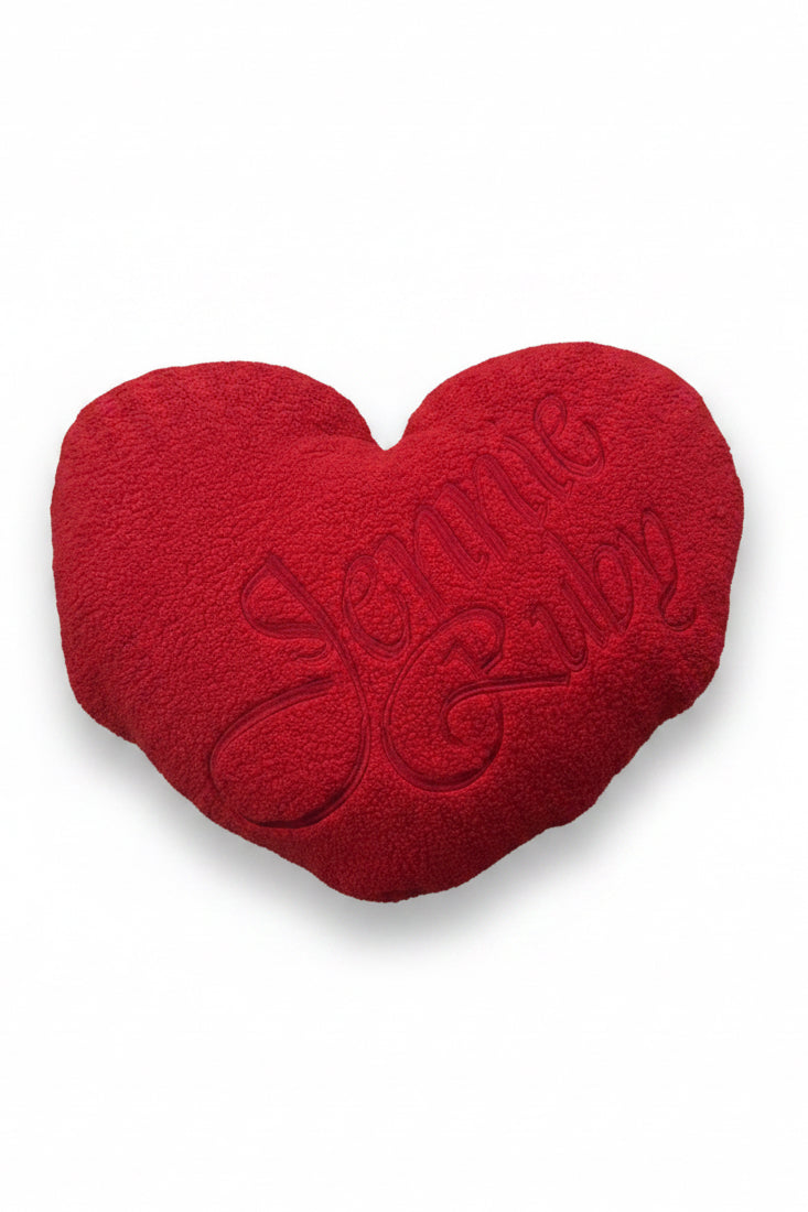 Jennie X Miniso Red Heart Cushion 愛心紅色抱枕