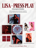 Pre Order Lisa Press Play CD with Weverse Photocard