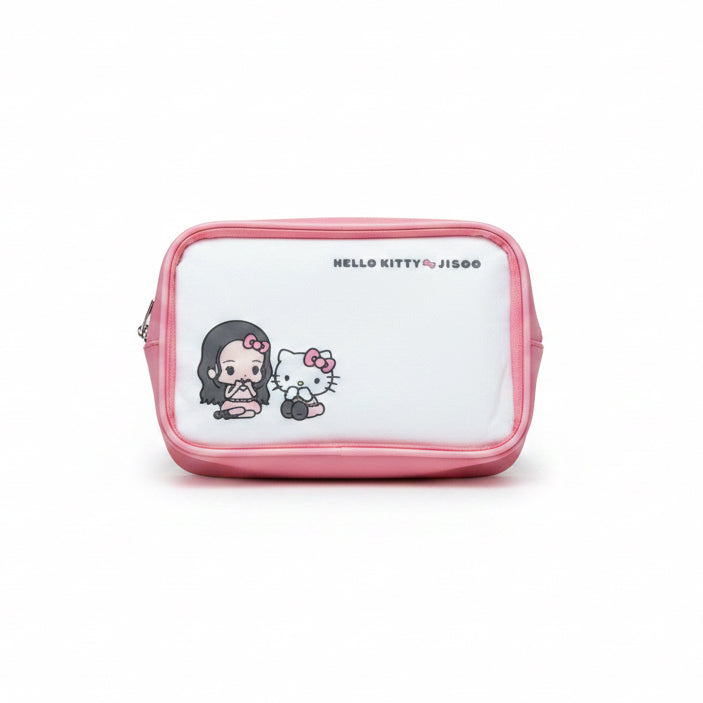 Jisoo X Hello Kitty 旅行收納包