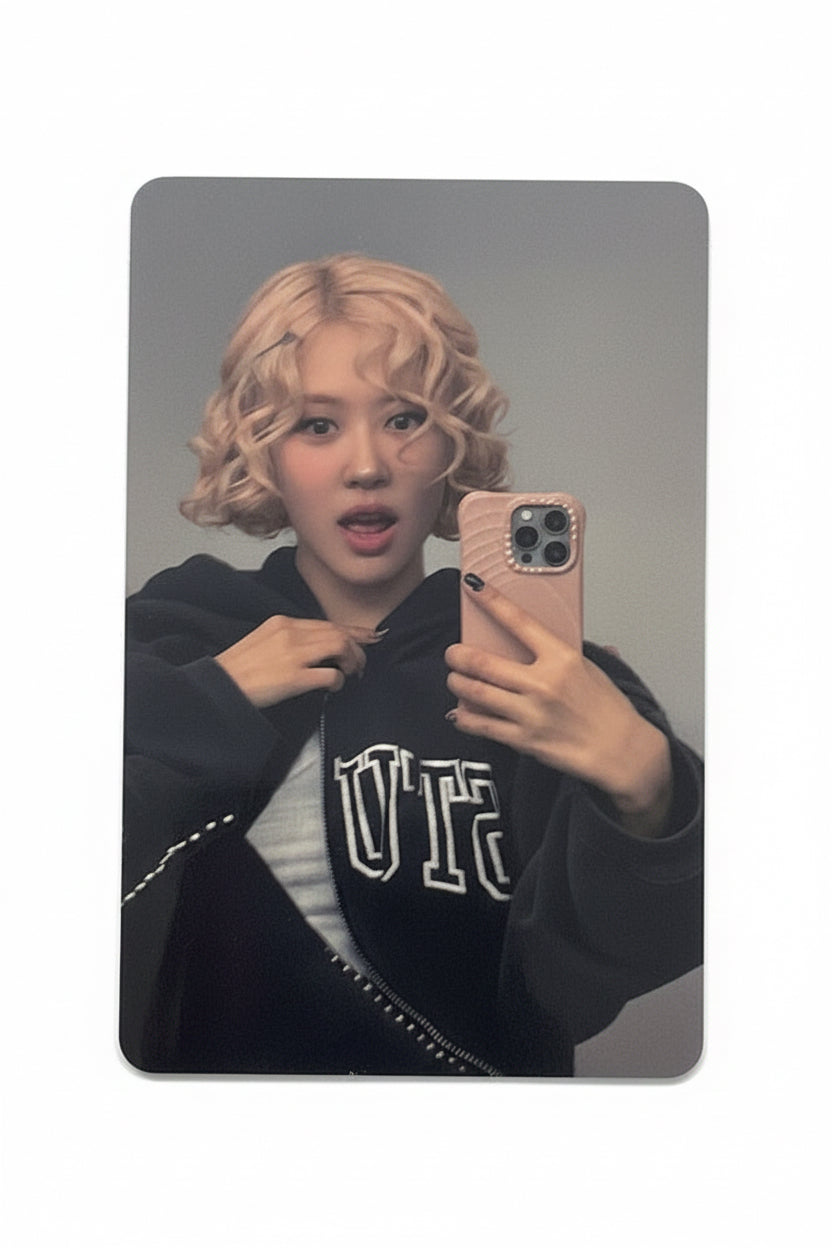 Rosie Rosé Kakao talk Photo card kkt特典卡
