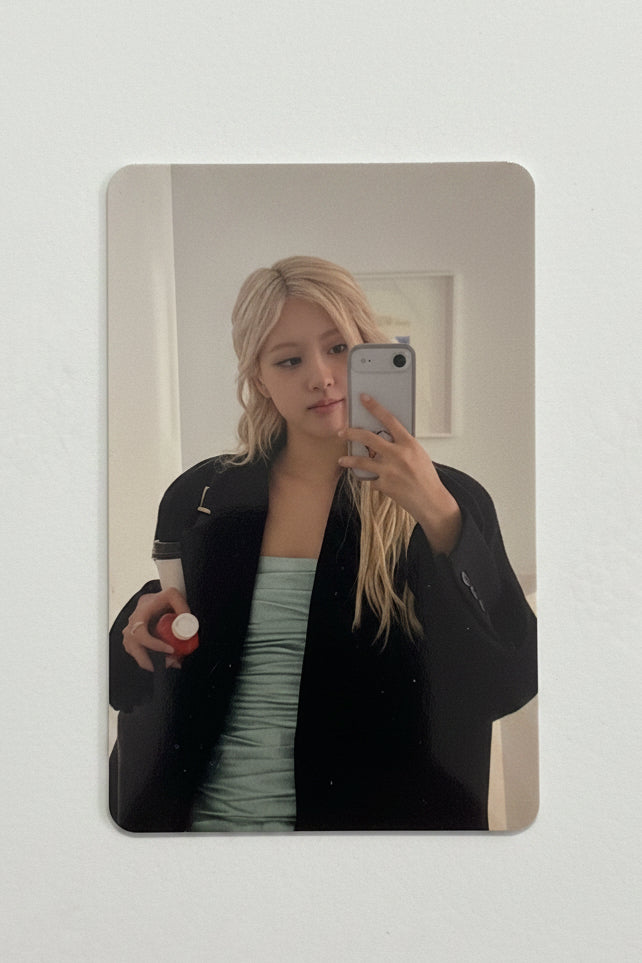 Rosé rosie Fan Meet Photocard 見面會小卡
