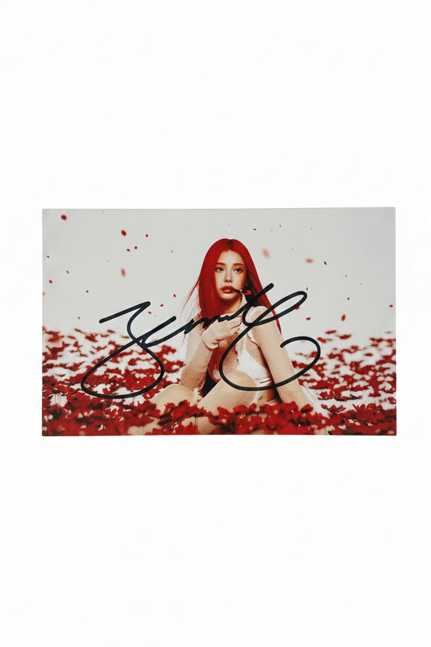 SIGNED Jennie Ruby Signed Post Card 簽名明信片