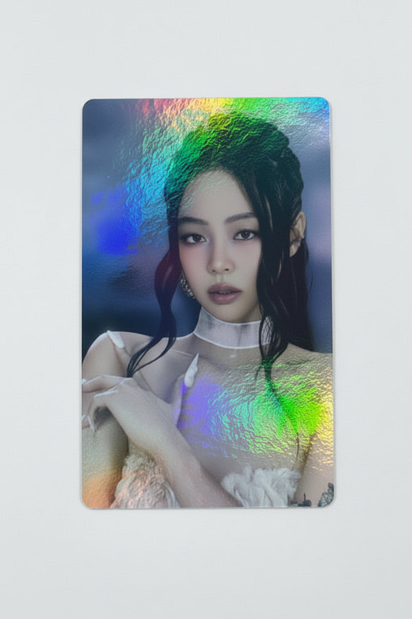 Blackpink Jennie Weverse Lucky Draw Hologram Photocard 幻彩小卡