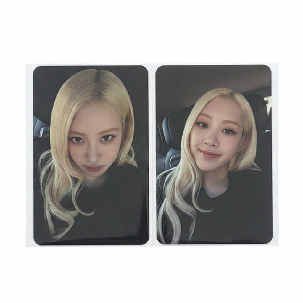 Rosé Rosie Busan Merch Photo card 釜山自拍滿額卡