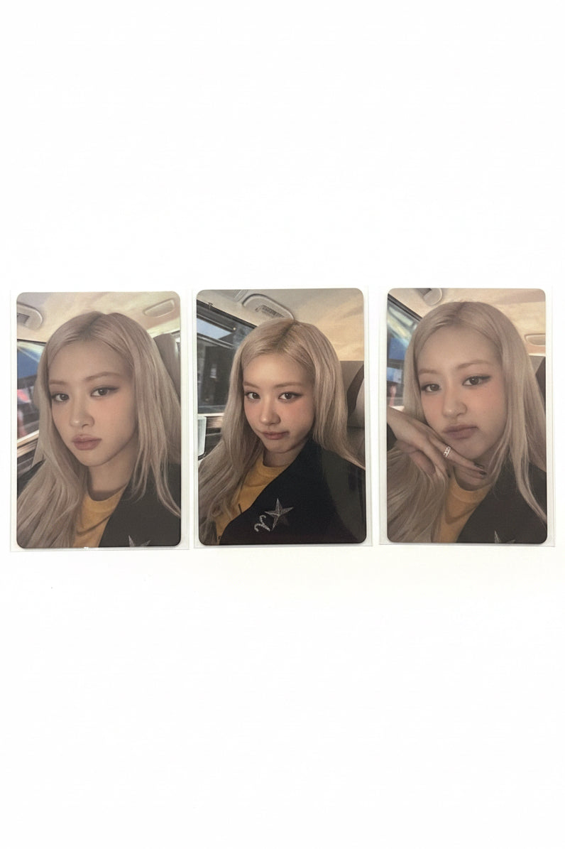 Rosé Rosie Merch Photo card 滿額卡