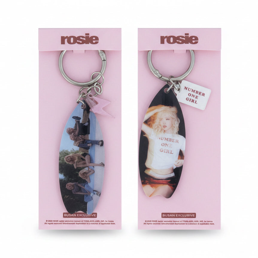 Rosie Busan Merch Surfboard Keyring 滑板鑰匙扣