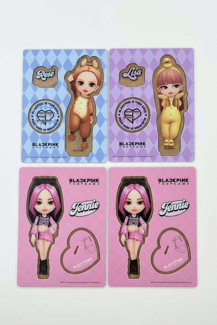 Blackpink The Game Acrylics Stand 立體3D 牌