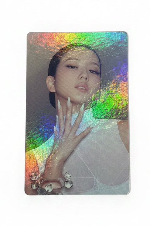 Blackpink Jisoo Weverse Lucky Draw Hologram Photocard 幻彩小卡