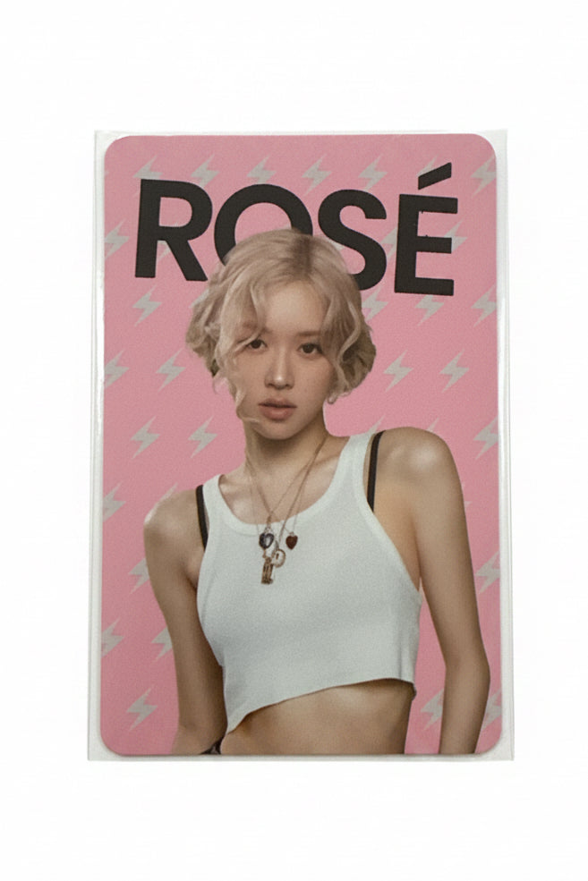 Rosé Pop Up Photo Card 快閃扭蛋卡