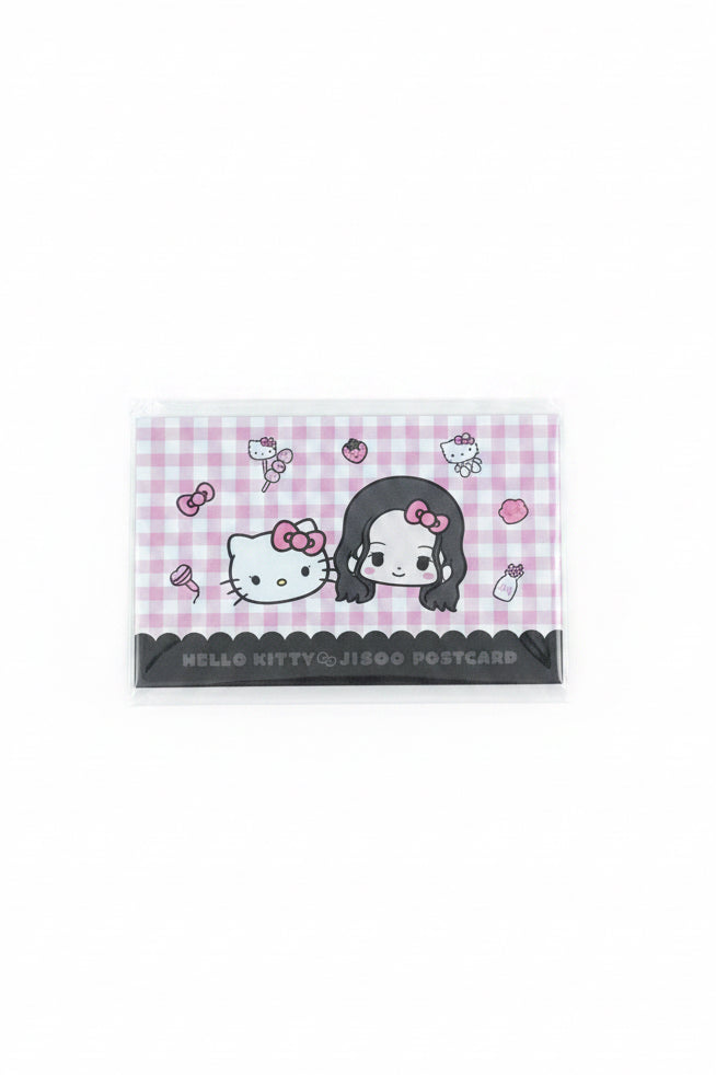 Jisoo x Hello Kitty Postcard Set 明信片套裝
