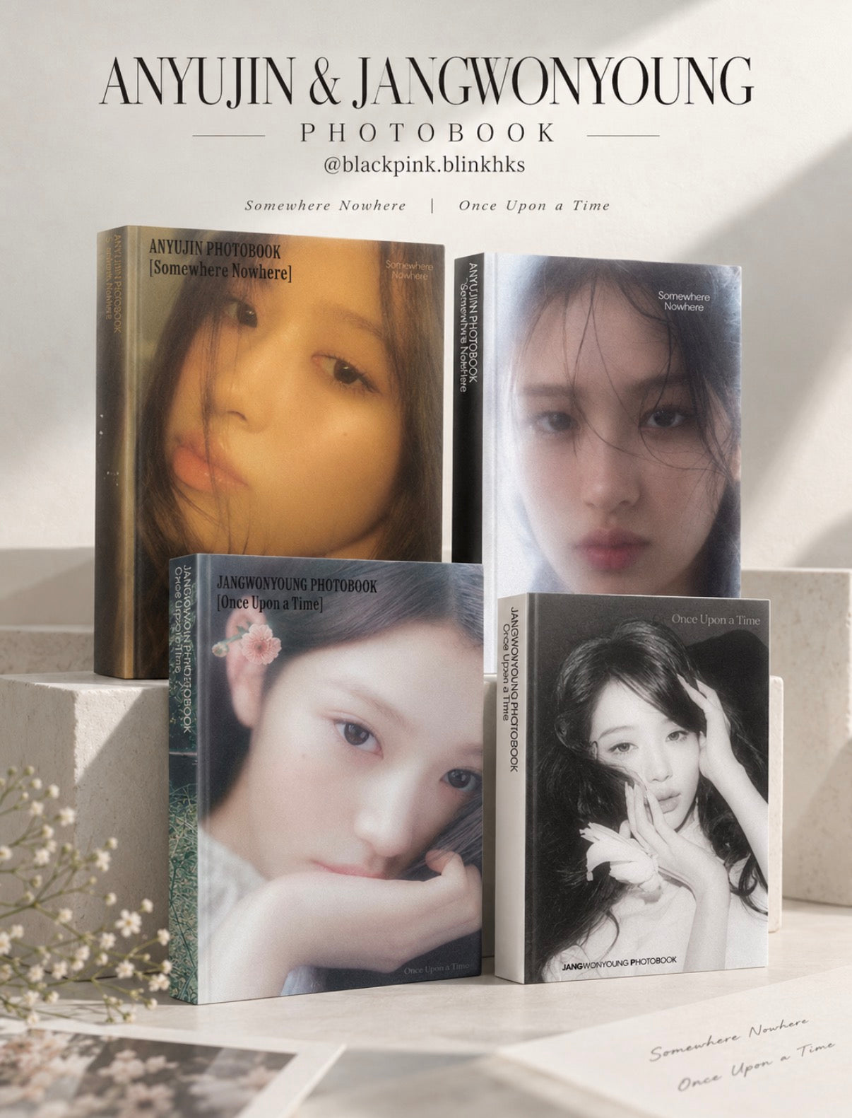 Pre- Order IVE ANYUJIN & JANGWONYOUNG PHOTOBOOK Exhibition