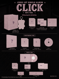 Pre- Order Jisoo Single Album Click  新專輯Click 連特典