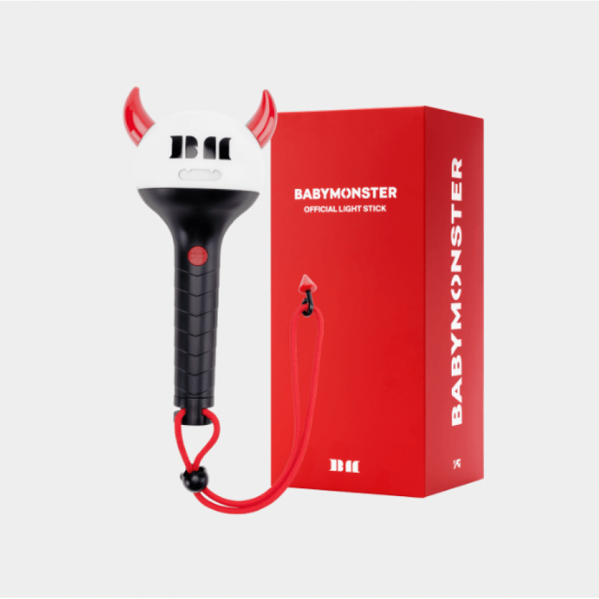 Instock Babymonster Lightstick with one photocard