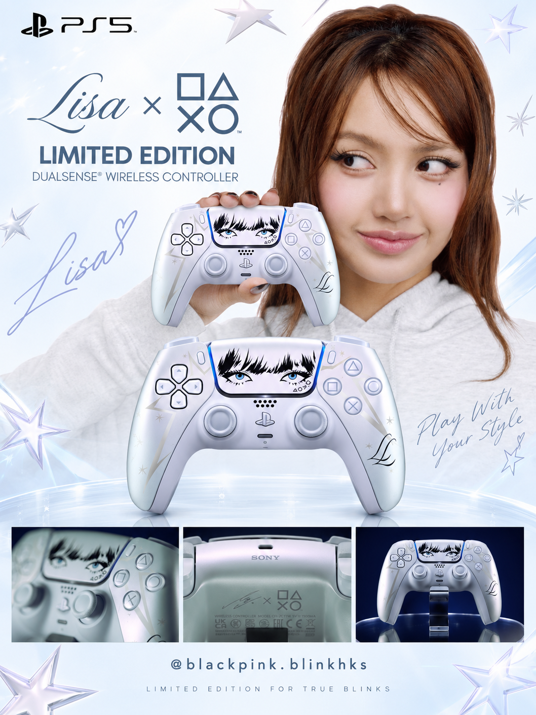Pre- Order Lisa x PlayStation DualSense wireless controller – Lisa Limited Edition