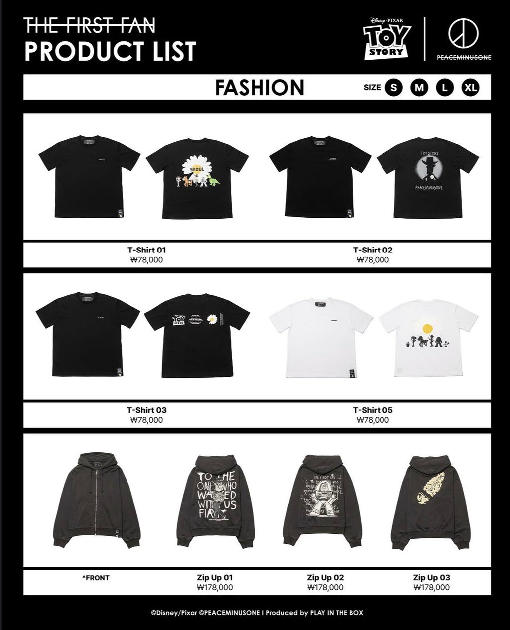 Pre- Order GD x Toy Story The First Fan Figure/ Accessories/ Living/ Stationary 聯名產品